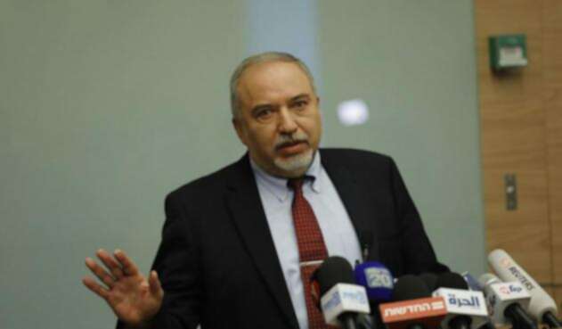 Ministro de Defensa israelí, Avigdor Lieberman