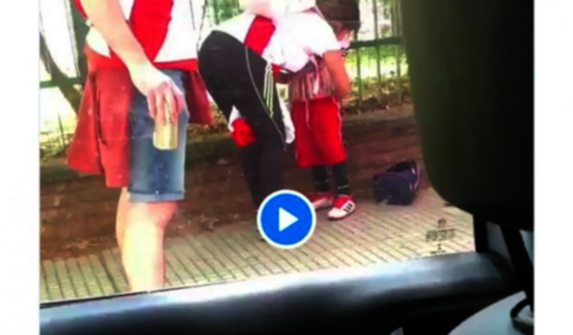 Mujer pone pirotecnia a niña para ingresar a clásico River Vs. Boca