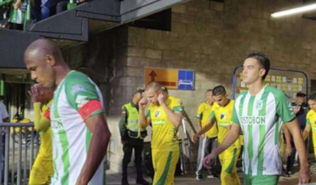 Salida de Atlético Nacional y Leones Salida de Atlético Nacional y Leones