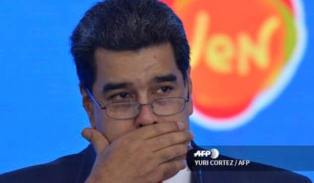 Nicolás Maduro, presidente de Venezuela, en Caracas