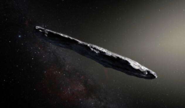 Oumuamua, el objeto hallado en el Sistema Solar