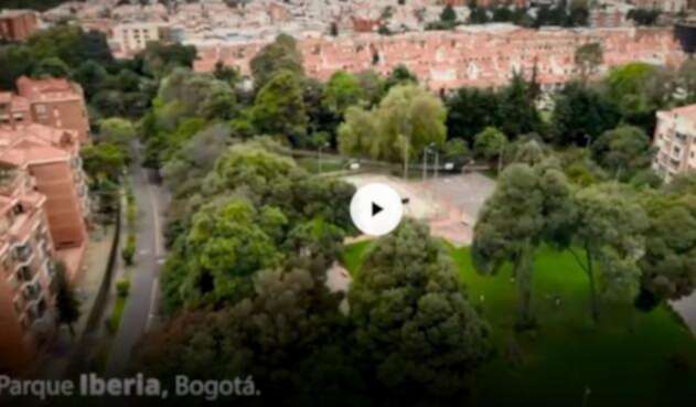 Más de 30 mil metros cuadrados tiene el parque Iberia, ubicado en el noroccidente de Bogotá Más de 30 mil metros cuadrados tiene el parque Iberia, ubicado en el noroccidente de Bogotá