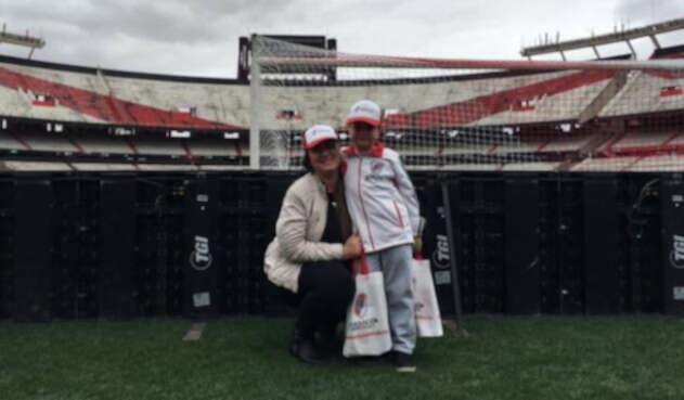 Renzo en El Monumental Renzo en El Monumental