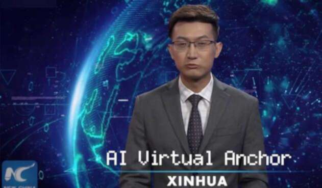 Xinhua usa un presentador virtual para reportar las noticias