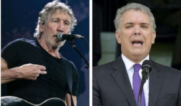 Roger Waters e Iván Duque