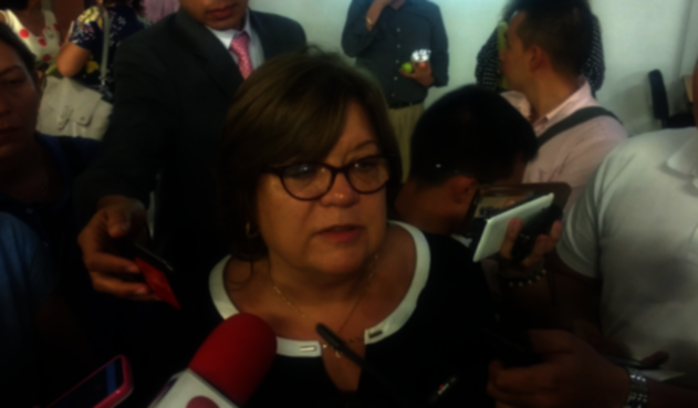 La Ministra visitó Ibagué para participar en un foro sobre la reforma a la justicia.