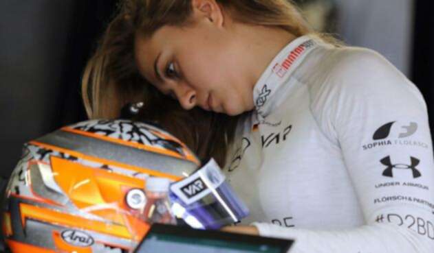 Sophia Floersh, piloto alemana