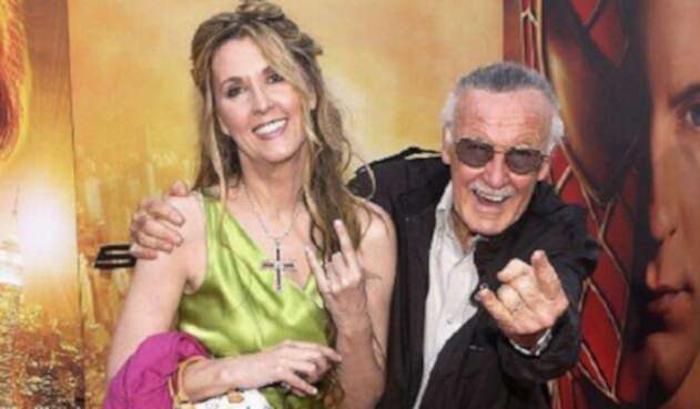 Stan Lee y Joan Celia Lee