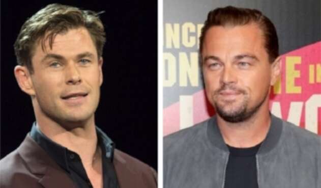 Chris Hemsworth y Leonardo DiCaprio