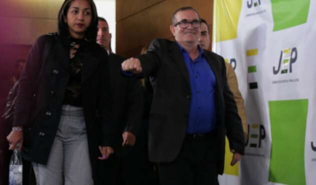 Así se presentó hace unos meses 'Timochenko' ante la JEP.