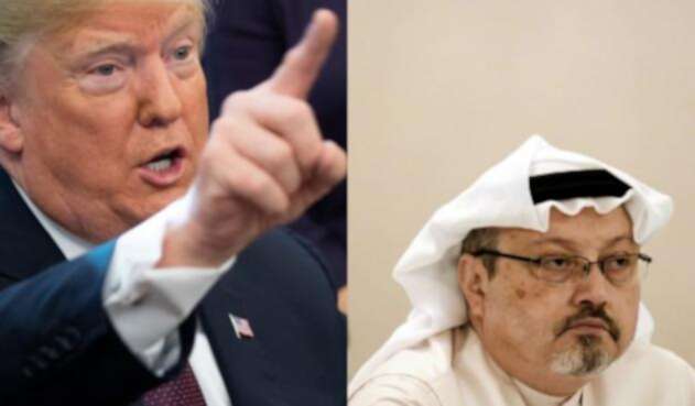 Trump-Khashoggi Trump Dice que príncipe saudí "podría" haber sabido del asesinato de Khashoggi.