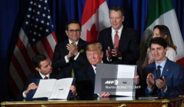 EEUU, México y Canadá suscriben nuevo acuerdo comercial
