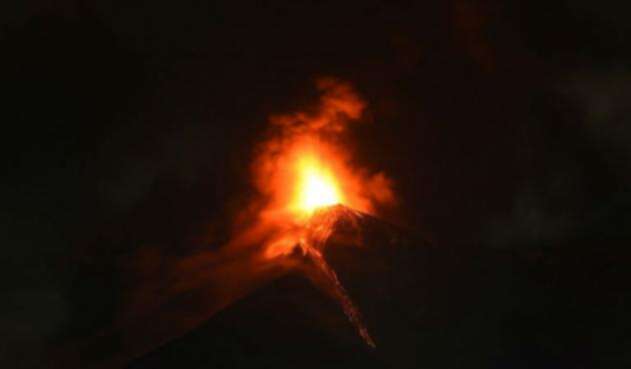 Volcán de Fuego en Guatemala Volcán de Fuego en Guatemala
