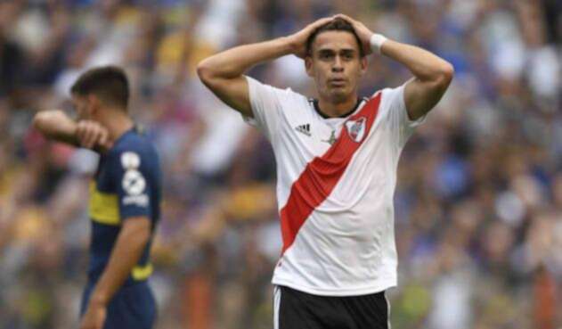 Rafael Santos Borré, delantero de River Plate