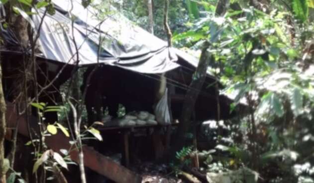 Esta estructura fue hallada en zona rural del municipio de Santa Rosa del Sur, en Bolívar.