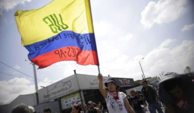 Marchas en Bogotá 28 de noviembre Más de 4.000 estudiantes y profesores de la Universidad Pedagógica llegaron a la Calle 80 con Avenida Boyacá.