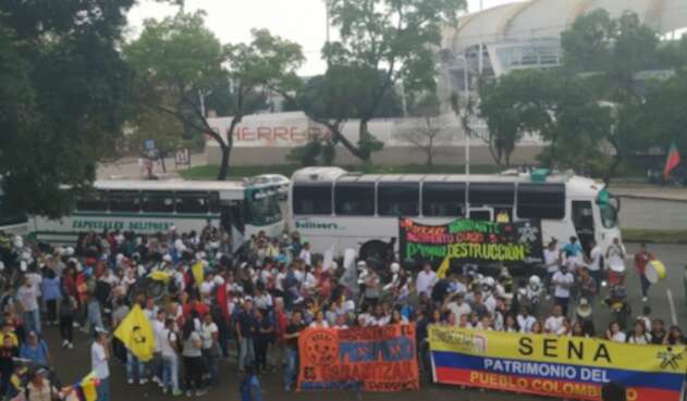 Protestas en Cali.