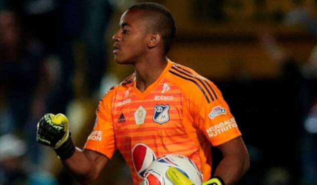 Wuilker Faríñez, arquero de Millonarios desde enero de 2018