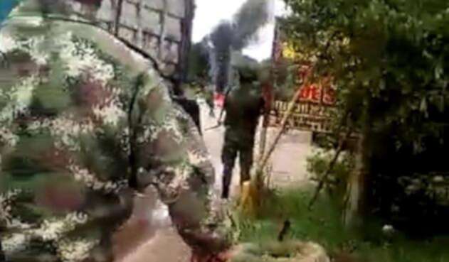 Asonada en el municipio de Tibú por incautación de combustible de contrabando