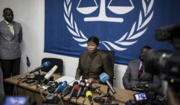 Fiscal Fatou Bensouda de la Corte Penal Internacional (CPI).