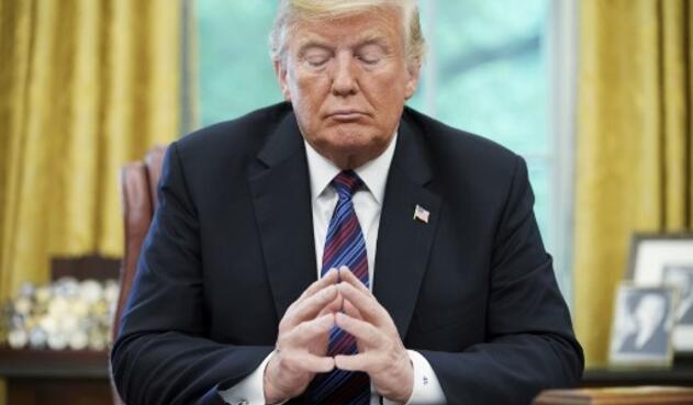 El presidente de Estados Unidos, Donald Trump