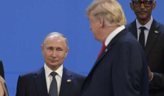 Presidente Trump y Putin