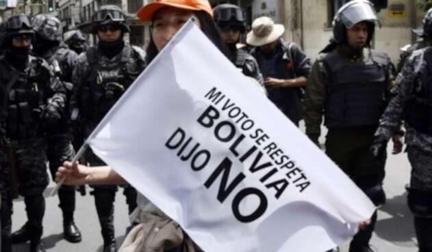 Manifestaciones Bolivia