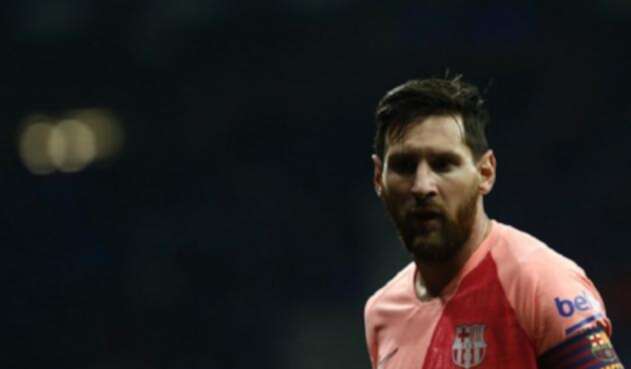 Messi podría quedar por fuera del clásico. Messi