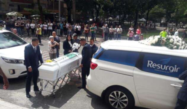 La misa fue en la Catedral Metropolitana de Medellín.