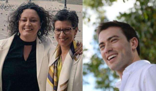 Angélica Lozano y Esteban Santos Angélica Lozano y Esteban Santos