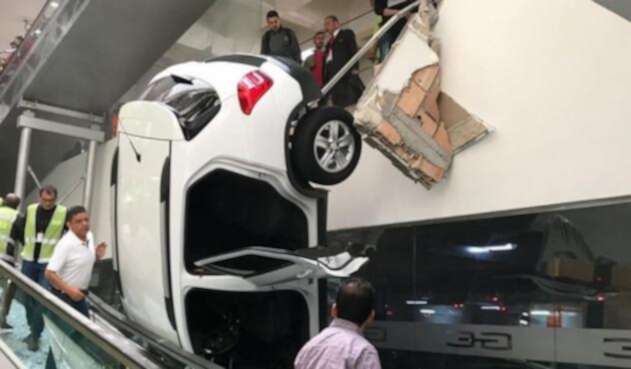 Accidente en Gran Estación