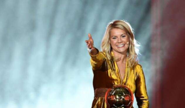 Ada Hegerberg, ganadora del Balón de Oro femenino 2018.
