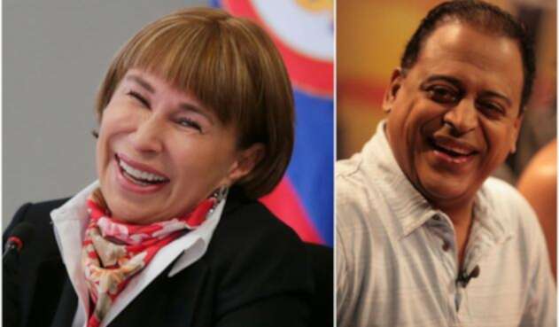 Alicia Arango y Wilfrido Vargas