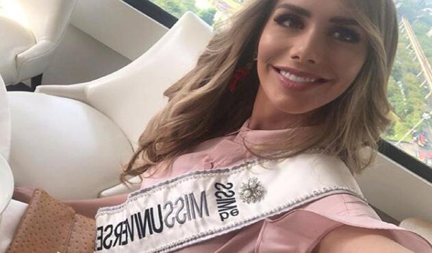 Ángela Ponce envió un saludo de agradecimiento a los colombianos.