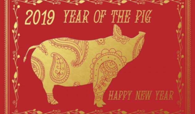 Año del Cerdo 2019 Según el horóscopo chino, el 2019 es el año del cerdo.