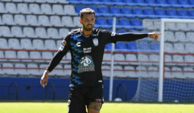 Edwin Cardona, jugador de Pachuca
