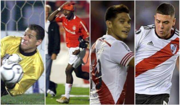 Colombianos campeones de Libertadores con clubes extranjeros