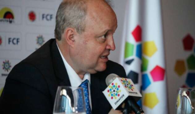 Jorge Enrique Vélez, presidente de la Dimayor