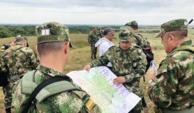 Fuerzas Militares en Mapiripán, Meta
