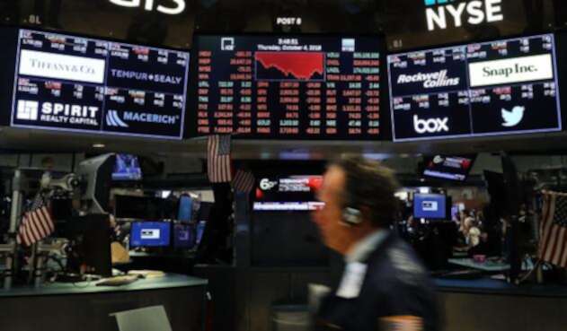 La bolsa de Nueva York, en Estados Unidos