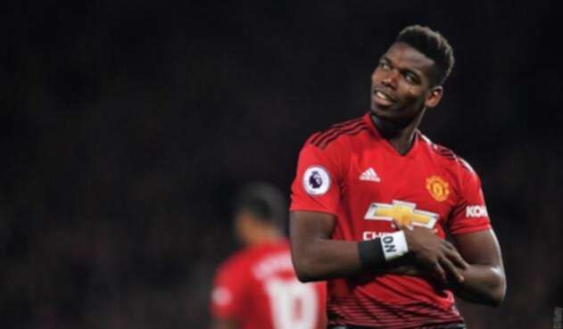 Paul Pogba, volante francés del Manchester United Paul Pogba, volante francés del Manchester United
