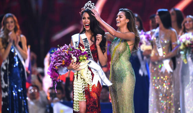 Miss Filipinas, Catriona Gray, nueva Miss Universo