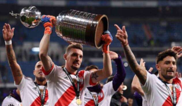 Franco Armani, campeón de Copa Libertadores con River Plate