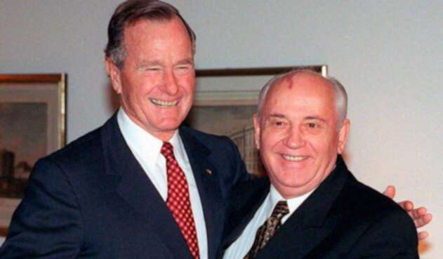 George H.W. Bush y Mijaíl Gorbachov fueron claves para el fin de la guerra fría
