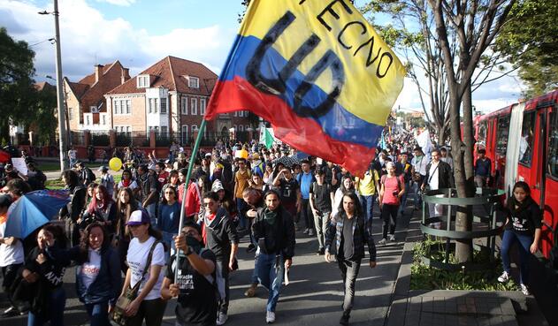 Marchas estudiantiles 13 de diciembre de 2018