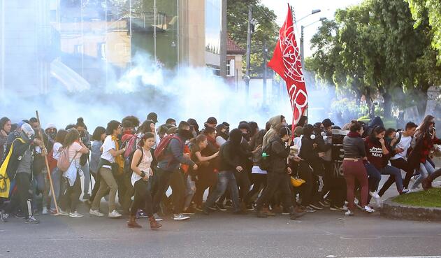 Marchas estudiantiles 13 de diciembre de 2018