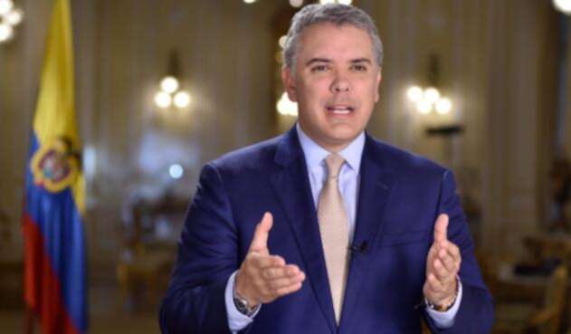 Iván Duque, presidente de Colombia