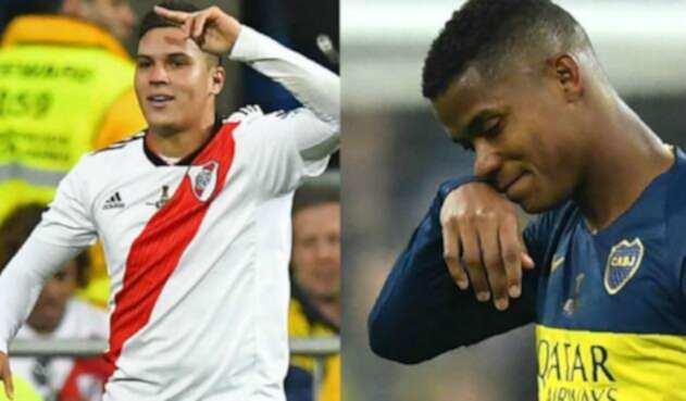 Juan Fernando Quintero y Wilmar Barrios
