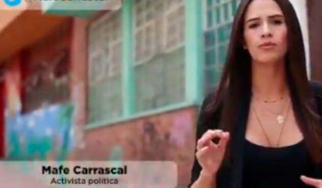 Mafe Carrascal, periodista, twittera, activista política