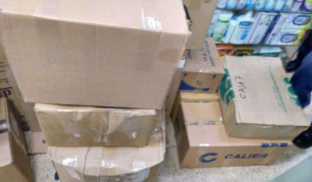 Medicamentos decomisados